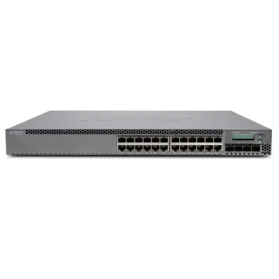 Juniper EX3300-24T 24-Port Gigabit Ethernet Managed Switch | 4x 1/10GbE SFP+ Uplinks | Refurbished Juniper EX3300-24T 24-Port Gigabit Ethernet Managed Switch | 4x 1/10GbE SFP+ Uplinks | Refurbished