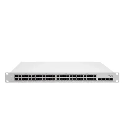Cisco Meraki MS225-48FP-HW 48-Port Gigabit Managed Switch with 740W PoE+ and 4×10G SFP+ Uplinks Cisco Meraki MS225-48FP-HW 48-Port Gigabit Managed Switch with 740W PoE+ and 4×10G SFP+ Uplinks