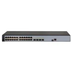 Huawei S5700-28P-PWR-LI-AC 24-Port Gigabit PoE+ Managed Switch with 4×GE SFP Uplink Ports Huawei S5700-28P-PWR-LI-AC 24-Port Gigabit PoE+ Managed Switch with 4×GE SFP Uplink Ports