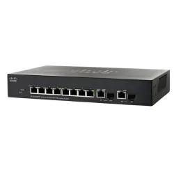 Cisco SF302-08PP-K9-NA 8-Port 10/100 PoE+ Managed Switch with 2× Gigabit Uplinks | Layer 3 Cisco SF302-08PP-K9-NA 8-Port 10/100 PoE+ Managed Switch with 2× Gigabit Uplinks | Layer 3