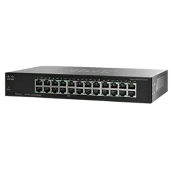 Cisco SF95-24-AS 24-Port 10/100 Mbps Unmanaged Fast Ethernet Switch Cisco SF95-24-AS 24-Port 10/100 Mbps Unmanaged Fast Ethernet Switch