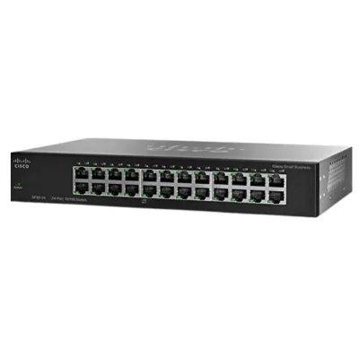 Cisco SF95-24-AS 24-Port 10/100 Mbps Unmanaged Fast Ethernet Switch Cisco SF95-24-AS 24-Port 10/100 Mbps Unmanaged Fast Ethernet Switch