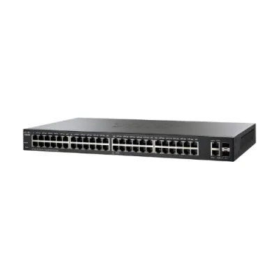 Cisco SG220-50 50-Port Gigabit Smart Managed Switch | 48×10/100/1000 RJ45 + 2×Combo Gigabit SFP Ports Cisco SG220-50 50-Port Gigabit Smart Managed Switch | 48×10/100/1000 RJ45 + 2×Combo Gigabit SFP Ports