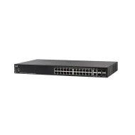 Cisco SG550X-24P-K9-IN 24-Port Gigabit PoE+ Stackable Managed Switch with 4×10G SFP+ Uplink Ports Cisco SG550X-24P-K9-IN 24-Port Gigabit PoE+ Stackable Managed Switch with 4×10G SFP+ Uplink Ports