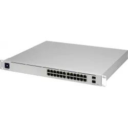 Ubiquiti UniFi USW-PRO-24-POE 24-Port Gigabit Layer 3 PoE Managed Switch with 2× 10G SFP+