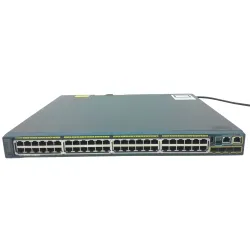 Cisco Catalyst WS-C2960-48FPS-L Managed Switch | 48-Port 10/100 Fast Ethernet PoE+ | 2 x Gigabit SFP Uplinks | LAN Base | Layer 2 Enterprise Network Switch