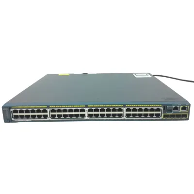 Cisco Catalyst WS-C2960-48FPS-L Managed Switch | 48-Port 10/100 Fast Ethernet PoE+ | 2 x Gigabit SFP Uplinks | LAN Base | Layer 2 Enterprise Network Switch Cisco Catalyst WS-C2960-48FPS-L Managed Switch | 48-Port 10/100 Fast Ethernet PoE+ | 2 x Gigabit SFP Uplinks | LAN Base | Layer 2 Enterprise Network Switch