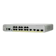 Cisco Catalyst 3560-CX WS-C3560CX-12PD-S 12-Port Gigabit PoE+ Compact Managed Layer 3 Switch with 2×10G SFP+ Uplinks
