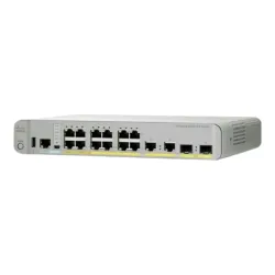 Cisco Catalyst 3560-CX WS-C3560CX-12PD-S 12-Port Gigabit PoE+ Compact Managed Layer 3 Switch with 2×10G SFP+ Uplinks Cisco Catalyst 3560-CX WS-C3560CX-12PD-S 12-Port Gigabit PoE+ Compact Managed Layer 3 Switch with 2×10G SFP+ Uplinks