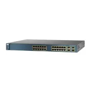 Cisco Catalyst WS-C3750-24FS-S 24-Port Fiber Gigabit Layer 3 Stackable Managed Switch
