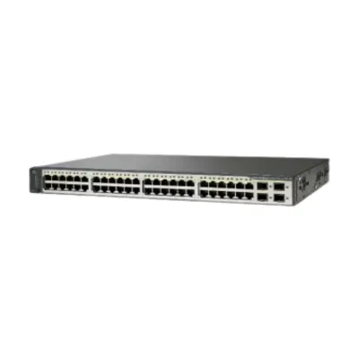 Cisco WS-C3750V2-48TS-E Catalyst 3750 V2 48-Port Fast Ethernet Switch with 4 SFP Uplinks Cisco WS-C3750V2-48TS-E Catalyst 3750 V2 48-Port Fast Ethernet Switch with 4 SFP Uplinks
