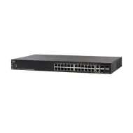 Cisco SG550X-24-K9-IN 24-Port Gigabit Stackable Managed Switch with 4×10G SFP+ Uplinks | Layer 3