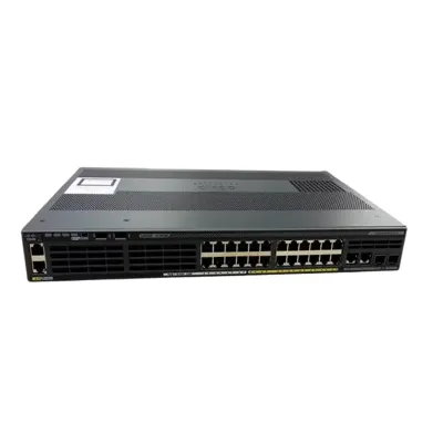 Cisco Catalyst WS-C2960X-24PSQ-L 24-Port Gigabit PoE+ Managed Network Switch with 10G SFP+ Uplinks Cisco Catalyst WS-C2960X-24PSQ-L 24-Port Gigabit PoE+ Managed Network Switch with 10G SFP+ Uplinks
