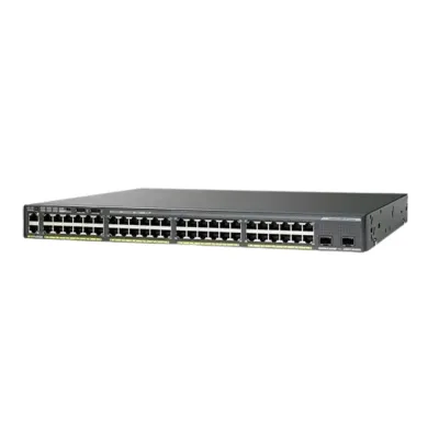Cisco WS-C2960XR-48LPS-I 48 Port Gigabit Ethernet PoE+ Managed Switch with 370W Power Supply Cisco WS-C2960XR-48LPS-I 48 Port Gigabit Ethernet PoE+ Managed Switch with 370W Power Supply