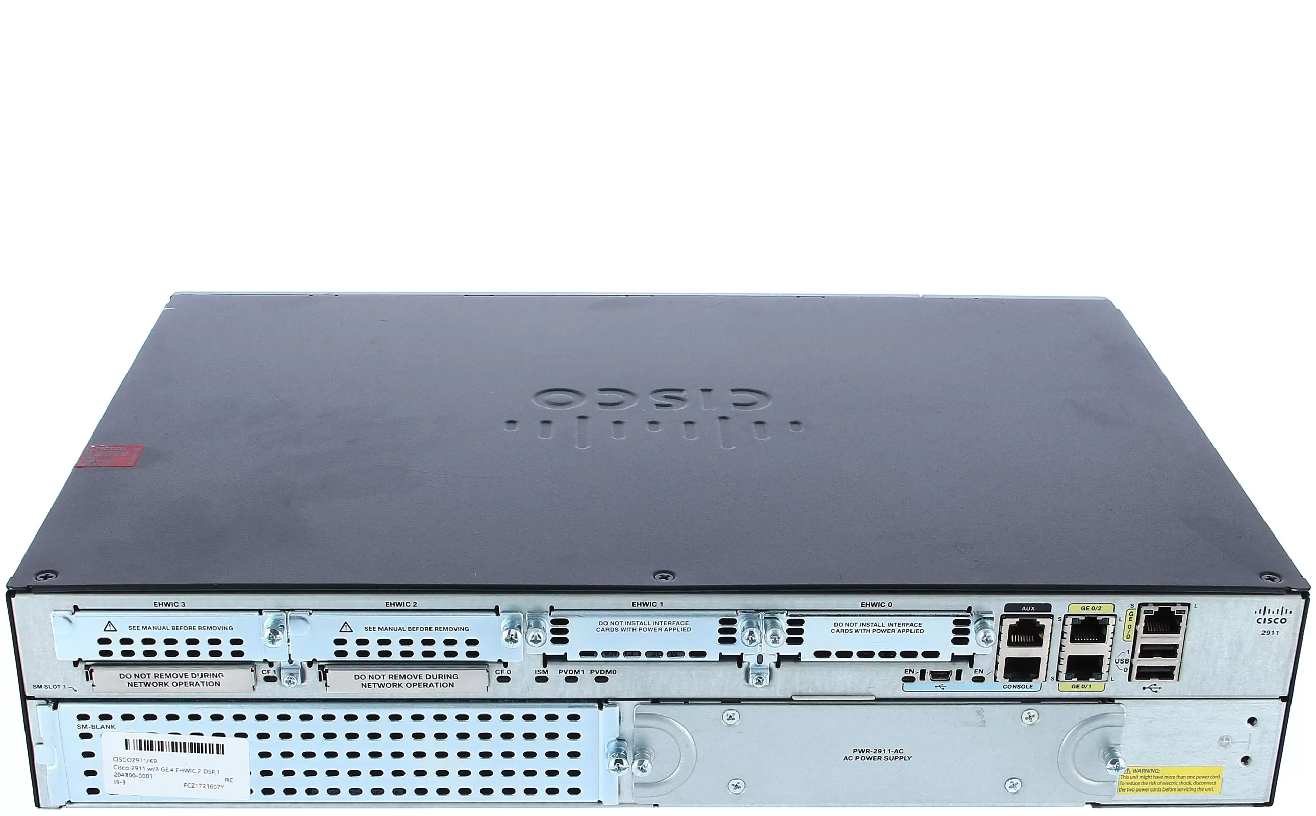 CISCO 2911/K9 - Cisco ISR G2 2900 Series Router AC CISCO 2911/K9 - Cisco ISR G2 2900 Series Router AC