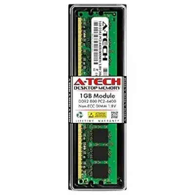 Apacer 1GB DDR2 RAM PC2-6400 800MHz 2Rx8 Desktop Memory – 76073AM.G08