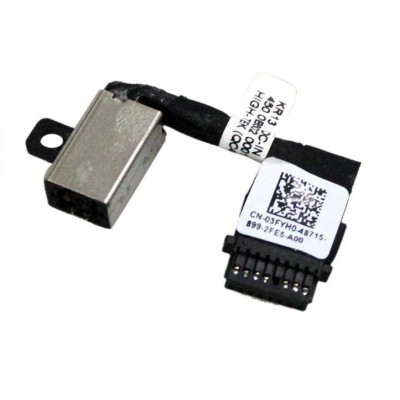 DC Power Jack For DELL Inspiron 13-7370 13-7373 13-i7370 13-i7373, 7380, 13-7380, P83G, P83G001, 03FYH0 3FYH0, 450.0B502.0001, 450.0B502.0011, KR13 DC Power Jack For DELL Inspiron 13-7370 13-7373 13-i7370 13-i7373, 7380, 13-7380, P83G, P83G001, 03FYH0 3FYH0, 450.0B502.0001, 450.0B502.0011, KR13