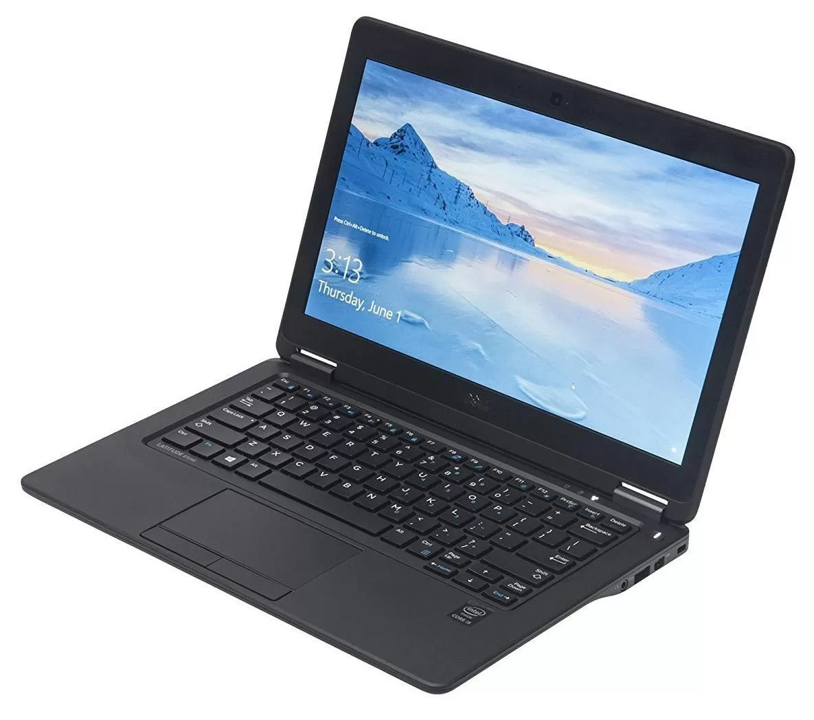 Refurbished Dell Latitude E7250 Laptop I7 5th Gen 4gb 256gb Ssd No Webcam 12 5inch No Touch Dos