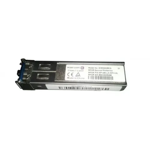 Alcatel Lucent 3HE00028CA Compatible 1000BASE-LX SFP Transceiver Alcatel Lucent 3HE00028CA Compatible 1000BASE-LX SFP Transceiver