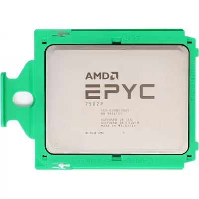 AMD EPYC 7502P Processor 32C 2.5GHZ 128MB Cache TDP 180W SP3 (OEM Tray Processor)