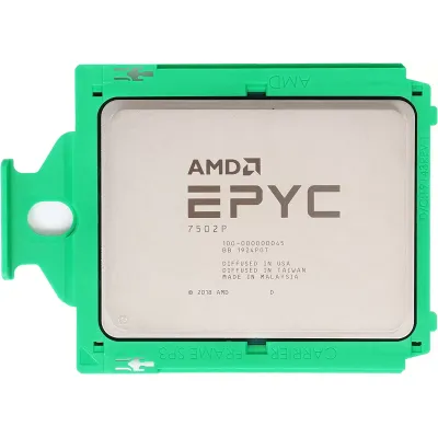 AMD EPYC 7502P Processor 32C 2.5GHZ 128MB Cache TDP 180W SP3 (OEM Tray Processor)