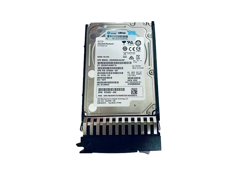 HP MSA2 600GB 12Gbps 10K RPM 2.5 Inch DP ENT SAS Hard Disk Drive