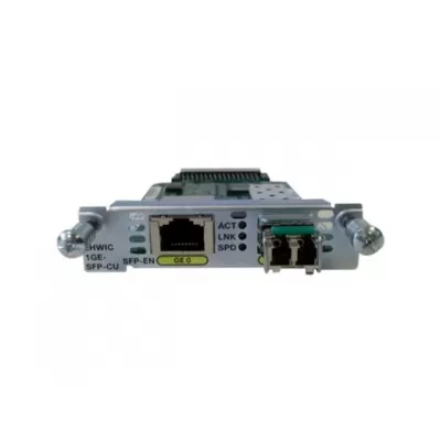 Cisco SM-2GE-SFP-CU Service Module with 2xWAN Interface Card EHWIC-1GE-SFP-CU