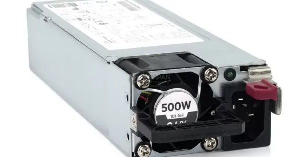 866729-001 HP Power Supply 500w Input 100-240v 5.8-2.8a 50-60hz 80 Plus