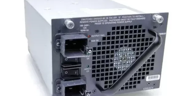 Cisco Catalyst 4500 6000W AC Dual Input Power Supply PWR-C45-6000ACV
