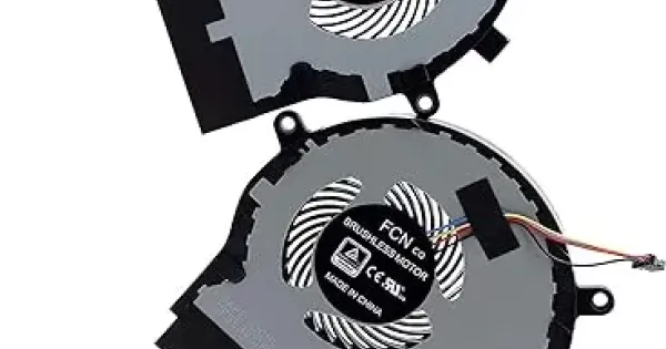 Ventilateur CPU Remplacement JISHIYUFS Pour Asus ROG TUF Gaming FX80 FX504 FX504GD GTX1050