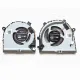 CAQL GPU + CPU Cooling Fan for Dell G3-3579 3779 G5 5587 Gaming Laptop, P/N: 0TJHF2 0GWMFV, One Pair Fan