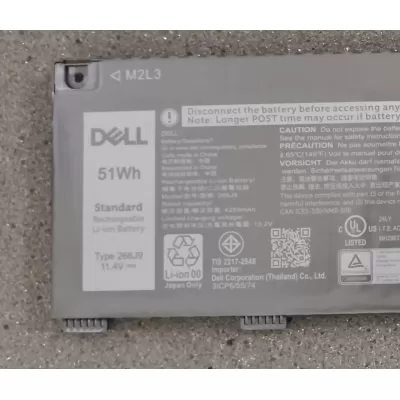 DELL G3 15 3500 P89F202 P89F 266J9 CN-0PN1VN 51WH 11.4V laptop battery