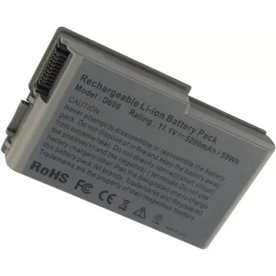 Dell Latitude D500 D520 D600 6 Cell Laptop Battery