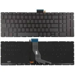 Laptop Replacement Keyboard Fit HP Omen 15-ax 15-AX016TX 15-AX020TX 15-AX030TX 15-AX033DX 15-AX001LA 15-AX002LA 15-AX201LA red key Backlight original