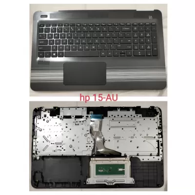 HP pavilion 15-AU 15au Touchpad Palmrest with Keyboard
