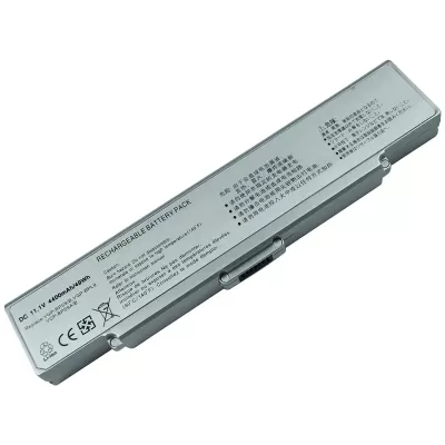 Sony Vaio VGP-BPS9/S 6 Cell Silver Laptop Battery