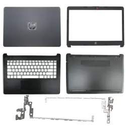 HP 240 G7 Notebook 14CK 14q-cs Laptop LCD Top Cover Bezel Touchpad Palmrest Bottom Base Hinge
