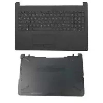 Back body Cover for HP 15-BS 15-BW 15T-BR 15T-BS 15Q-BU 250 G6 Touchpad Palmrest Bottam Base whith Keyboard Body original black