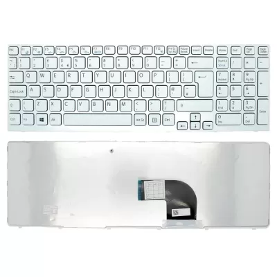Sony Vaio SVE151G13W Laptop Keyboard White
