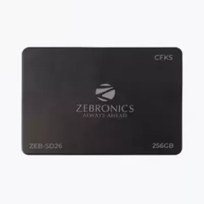 Zebronics ZEB-SD26 256GB 2.5 Inch SATA SSD
