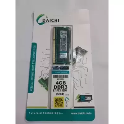 Daichi 4GB DDR3 PC3-1600 12800-L Laptop Ram