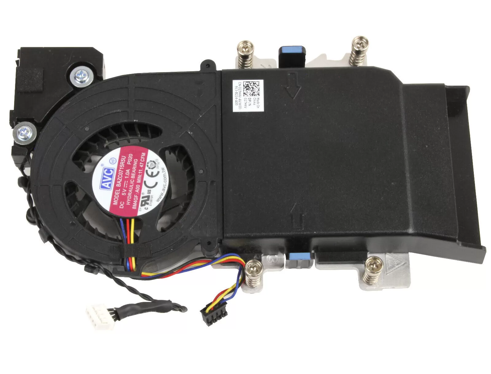 Dell Optiplex 3060 5060 7060 Micro MFF CPU Heatsink Fan W/SPEAKERS
