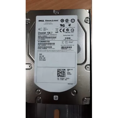 Dell 00VX8J Equallogic 600 GB 15K 3.5 INCH Sas Hard Drive