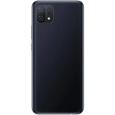 Replacement Back Housing for Oppo A16K - Midnight Black