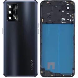 Replacement Back Housing for Oppo F19 - Prism Black