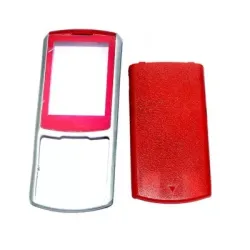 Replacement Back Housing for Samsung S3310 Full - Red & Silver