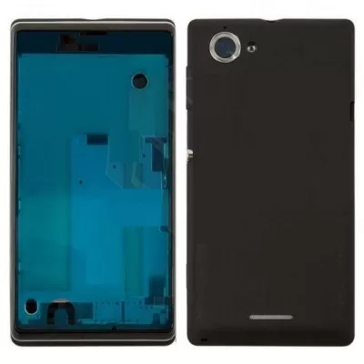 Replacement Back Housing for Sony Xperia L C2104 Full - Black