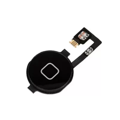Apple iPhone 4 Home Button Outer-Plastic Key-Black