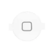 Apple iPhone 4 Home Button Outer Plastic Key-White