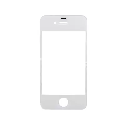 Apple iPhone 4 Front Glass - White